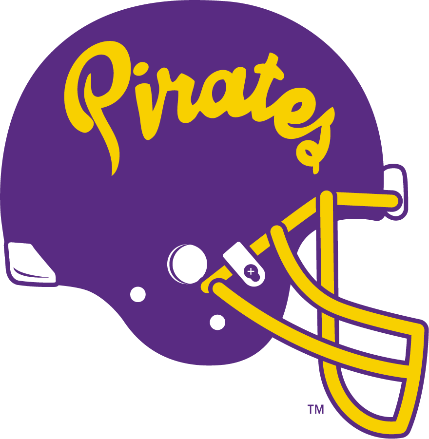 East Carolina Pirates 1979-1988 Helmet Logo t shirts iron on transfers